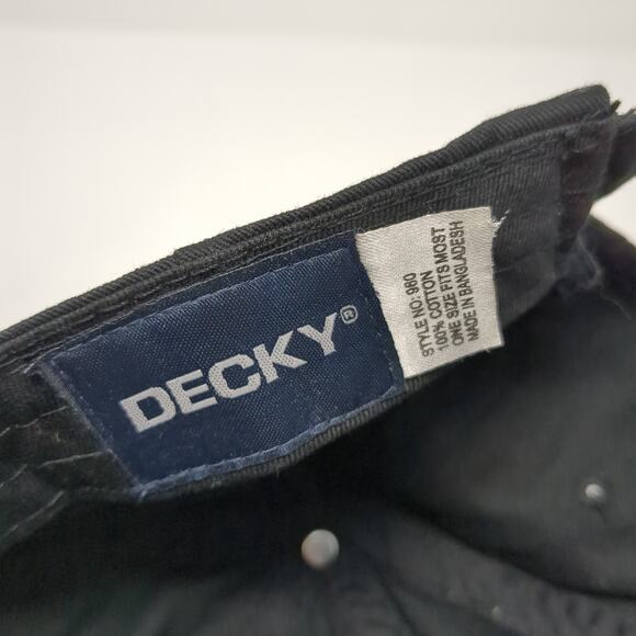 Got Beer? Slideback Hat Black One Size Adjustable Embroidered Decky - Picture 9 of 9